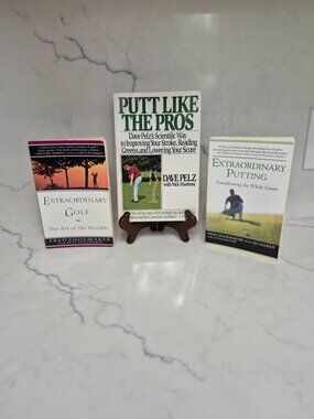 Trio of Great Gold Books Putting and Beyond